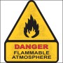  Danger -fammable atmosphere 